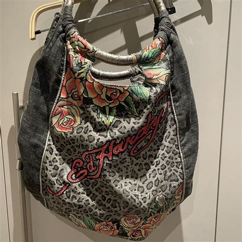 Vintage Ed Hardy bag - Depop