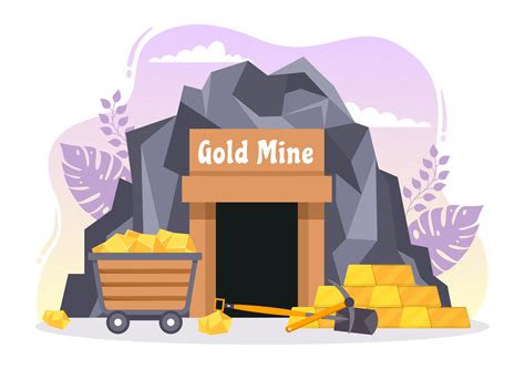 Mining Gold Clipart