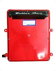 Davidsons GATE Fixing Letter Box with Rear Opening Door and Lock System ...