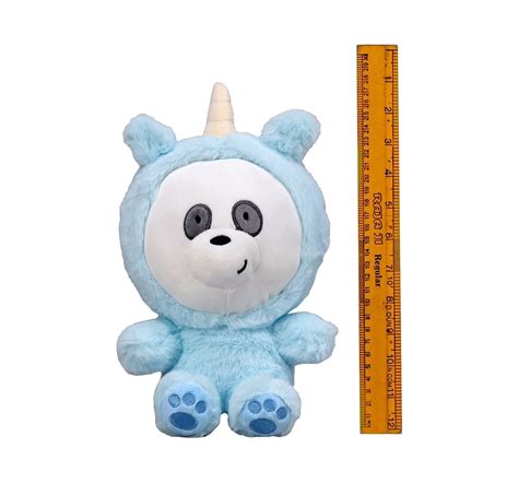 Shop We Bare Bears We Bare Bear Panda Bear With Unicorn Onesie Plush 25 ...