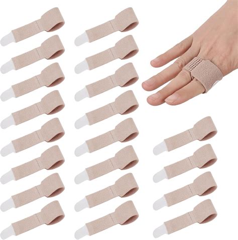 VIKSAUN 20 Pcs Finger Buddy Wraps, Finger Splints Tape, Hammer Toe ...