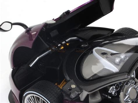 Pagani Huayra Roadster Purple 1:18 LCD models diecast scale car | Scale ...