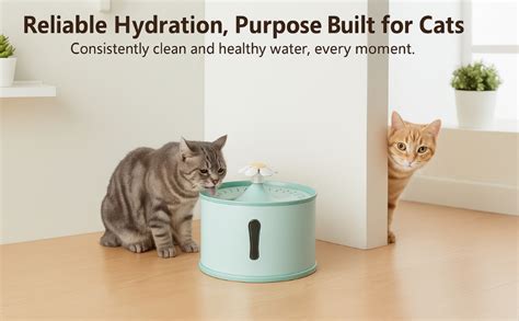 Pet Water Fountain Super Silent - Water Fountains for All Pets Indoor ...