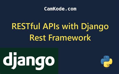 Image result for API Restful Django Example