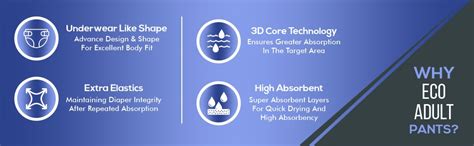 Liberty Eco Adult Diaper Pants, Medium (M) Size, 20 Count, Waist Size ...