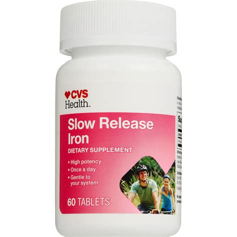 CVS Health Slow Release Iron Supplement Tablets | Pick Up In Store TODAY at CVS
