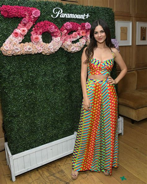 VICTORIA JUSTICE at Zoey 102 Cocktail Party in West Hollywood 06/22/2023 – HawtCelebs