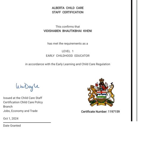 I'm happy to share that I've obtained a new certification: Early Childhood Educator from the ...