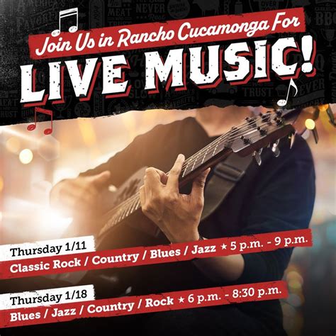 LIVE Music at Daves! , Famous Dave's Bar-B-Que of America (Rancho ...