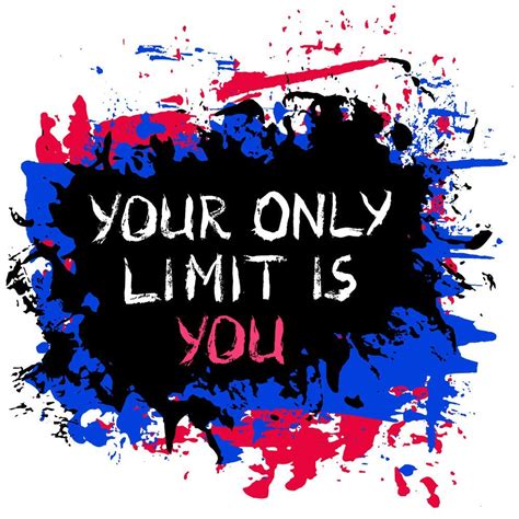 Buy Your only Limit is You |Motivational |Inspirational |Gym |All Time ...