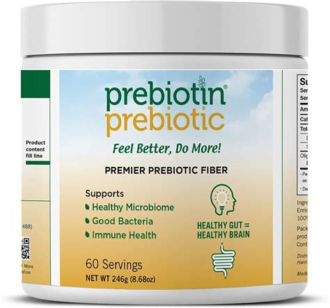 Buy Prebiotin Prebiotic Premier Fiber Powder – 60 Servings - 8.5oz ...
