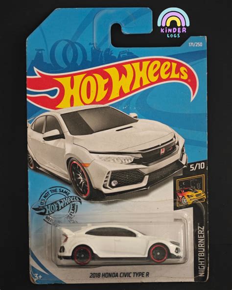 Hot Wheels Honda Civic Type R - Nightburnerz - Buy At Kinder Logs