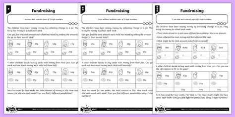 Add and Subtract Pairs of Two-Digit Numbers Differentiated Worksheets