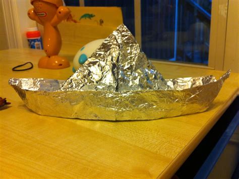 How Do You Make A Boat Out Of Aluminum Foil | The Tube