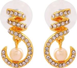 Spiral Earrings - Buy Spiral Earrings online at Best Prices in India ...