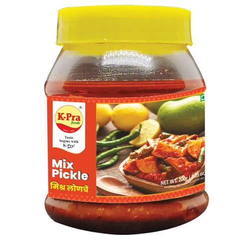 MIX PICKLE (Jar) – Kpra Foods Pvt. Ltd.