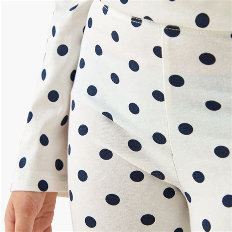 Buy Juniors Leggings with Lace Detail - Set of 2 from Juniors at just ...