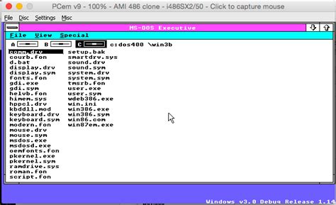 Image result for Windows 1.0 Debug Command