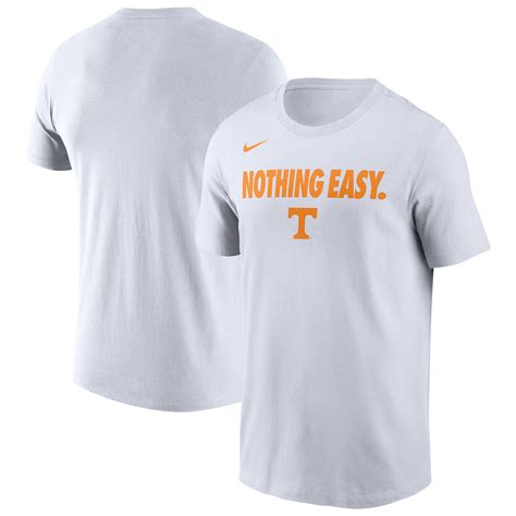 Tennessee Volunteers Nike 2025 On-Court Bench T-Shirt - White