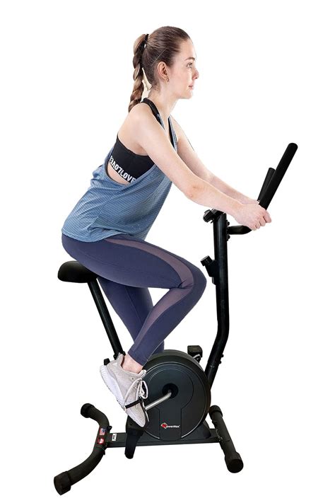 PowerMax Fitness® BU-300 Magnetic Exercise Upright Bike for Home ...