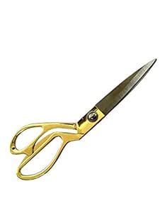 Arad Carbon Steel Tailoring Scissor with Brass Finish Handle for Cloth ...