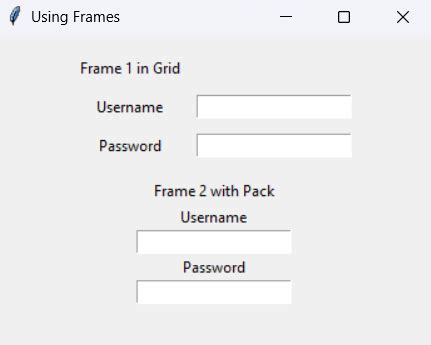 Python Tkinter Frame vs Window 的图像结果