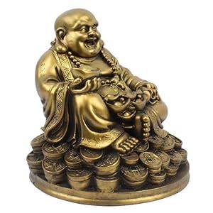 Petrichor Resin Fengshui Laughing Buddha Figurine