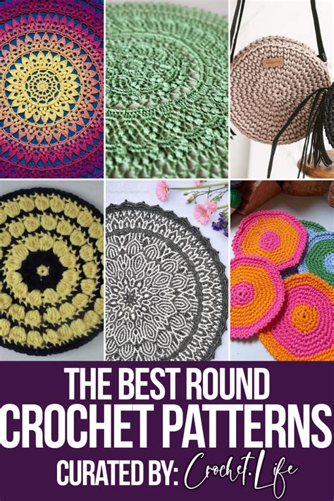 Image result for Crochet Round Patterns