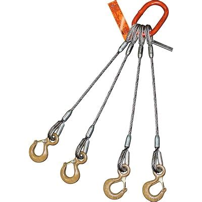 HSI 5 Ton Wire Rope Sling with Hoist Hooks & Master India | Ubuy