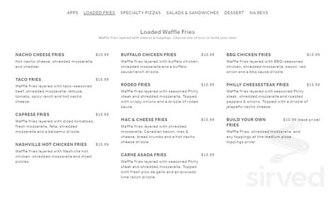 TailGate Brewery East Nashville menus in Nashville, Tennessee, United ...