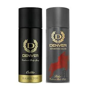 Buy DENVER Caliber & Rider Deo - 165ML Each (Combo pack of 2) | Long ...