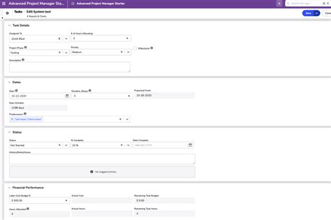 Image result for QuickBase Project Management Template