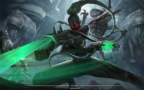 callidus assassin (warhammer 40k) drawn by zhang_bozi | Danbooru