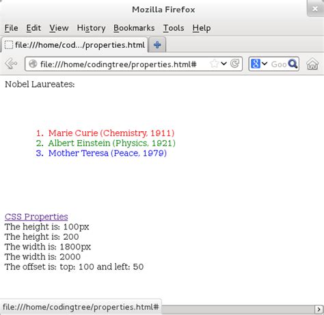 Image result for Basic Properties of CSS