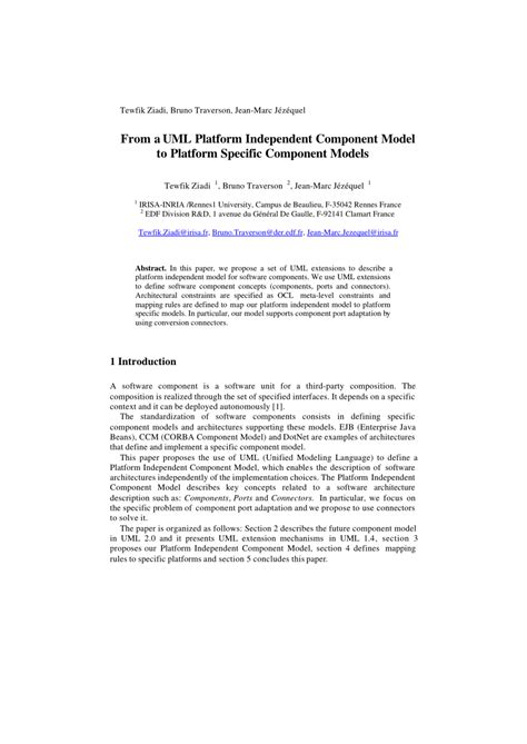 Image result for Component Load Platform Model