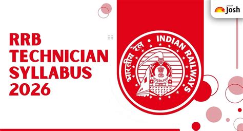 RRB technician syllabus 2026: Check subject-wise topics, exam pattern ...