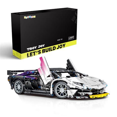 Buy Troy joy Sports Car Building Set - Legi Race Car Model Toy, Racing ...