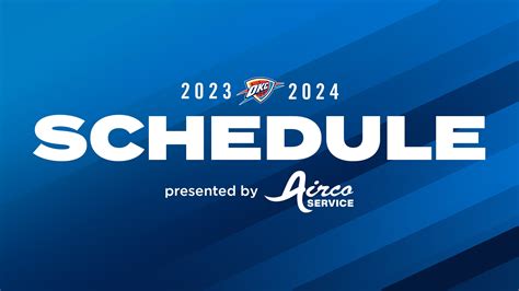 Thunder Announces 2023-24 Regular Season Schedule | Oklahoma City Thunder