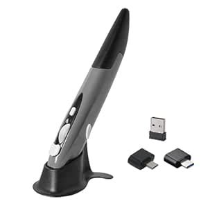 Amazon.in: Buy Nicear Pen Mouse USB 2.4G Wireless Optical Pen Vertical ...