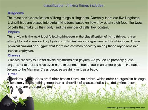 CLASSIFICATION OF ORGANISMS | PPT