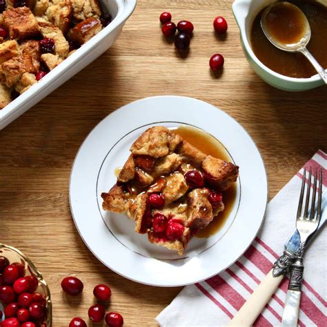 Eggnog Challah Bread Pudding with Spiced Rum Caramel Sauce | The Nosher