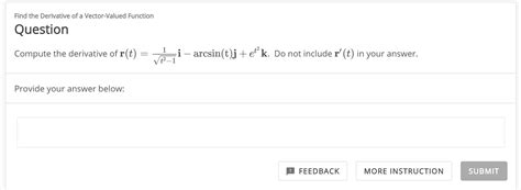 Derivative of Vector Valued Function 的图像结果