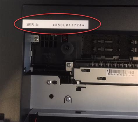 Image result for Printer Serial Number