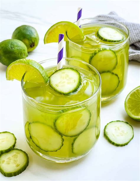 Cucumber Lime Agua Fresca - olivetavern.com