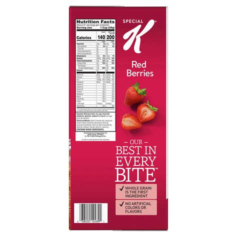 Kellogg’s Special K Red Berries Cereal, 43 oz 2-bolsas