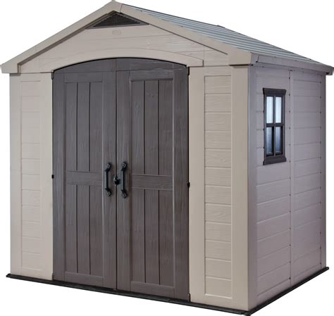 Amazon.com : Keter Manor 6x8 Ft All-Weather Heavy-Duty Resin Outdoor ...