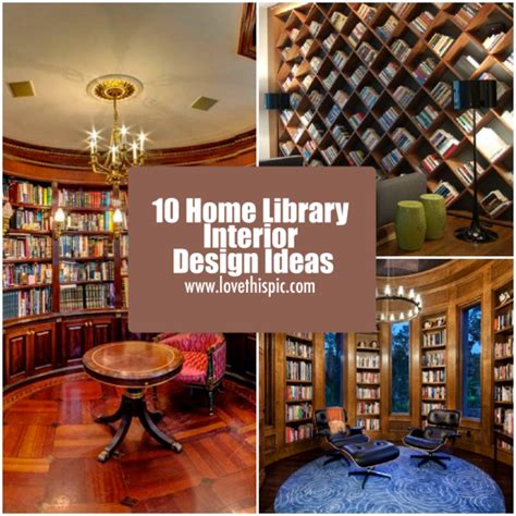Image result for Home Library Interior Design