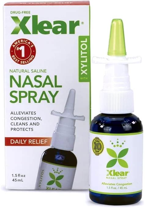 Buy Xlear Nasal Spray, 1.5 fl oz liquid Online at Low Prices in India ...