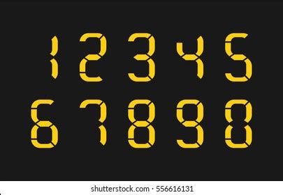 Image result for LED Digital Numbers
