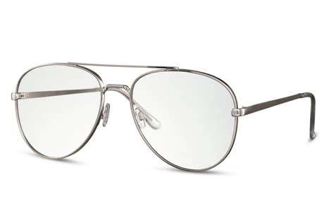 Blue Shades Transparent Aviator Sunglasses Men Women
